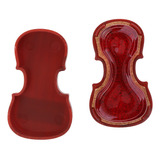 Resina De Colofonia Para Violín Y Viola Rojo