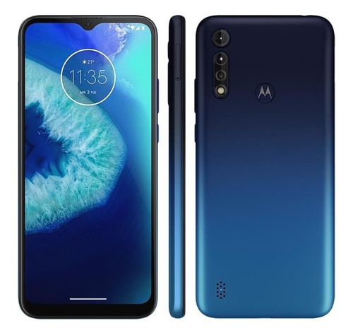 Usado: Motorola G8 Power Lite 64 Gb Azul - Bom