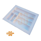 Cubiertero Organizador Plastico Reforzado 39x49 Cm Cajón