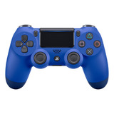 Joystick Inalámbrico Ps4 Genérico Compatible Azul Soy Gamer