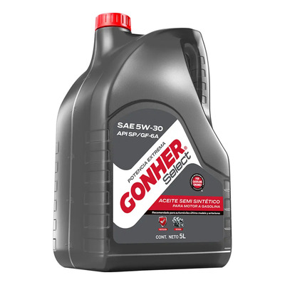 Aceite De Motor Semisintético 5w30 5 Litros Gonher Select | Meses sin interés