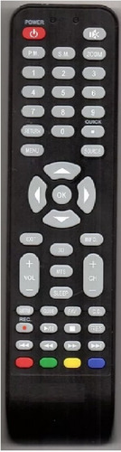 Control Remoto Original Para Tv Led Atvio (boton 3d)