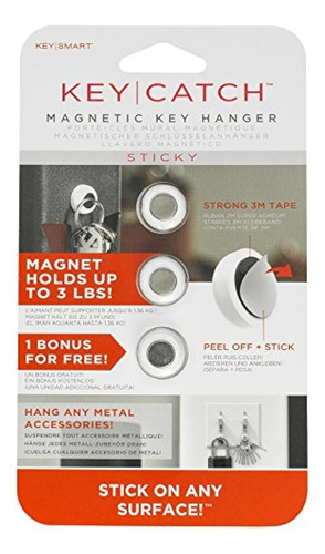 Keysmart Keycatch Sticky Un Moderno Estante Magnético Para L