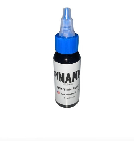 Tinta Tatuar Dynamic Ink Triple Black 1 Oz Nueva Tattoo