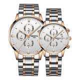 Relógios Impermeáveis Nibosi Luminous Couple 2pc