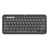 Teclado Inalambrico Logitech Pebble Keys 2 K380s Grafito