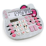 Calculadora Hello Kitty Diamantitos Solar Básica 