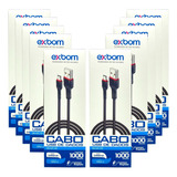 Kit 10 Cabos Tipo C Andoid Usb Turbo Atacado Revenda