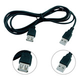 Cabo Usb Extensão 2 Metros Extensor Usb Macho Fêmea P/gamer 