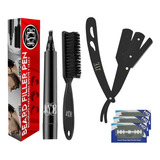 Kit Boligrafo Jye Porta Navajas Negra Original Barba Cabello