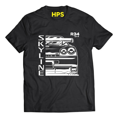 Playera Gt- R  R34 Skyline