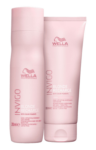 Kit Wella Blonde Recharge Sh 250ml + Cond 200ml