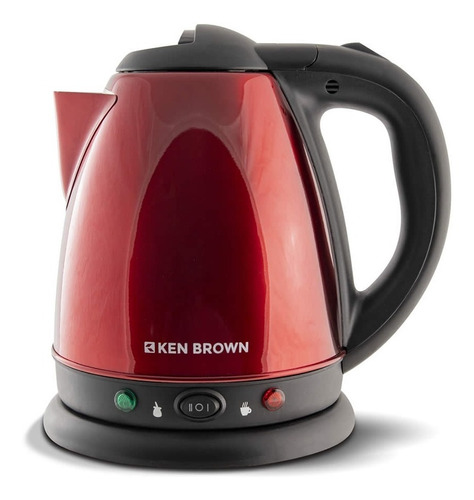 Pava Electrica Jarra Roja Ken Brown 1,5l. Je-104 Calidad