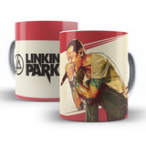 Caneca De Cerâmica Personalizada Linkin Park Nu Metal Rock