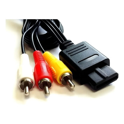 Paquete De 15 Cables De Vídeo Rca Nintendo 64 Snes Gamecube | Envío gratis