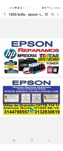 Servicio Técnico Epson Impresoras Computadores Y Televisores