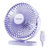 Gaiatop - Ventilador De Computadora Usb De 3 Velocidades,