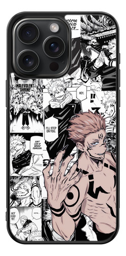 Funda Ryomen Sukuna Jujutsu Kaisen Manga Collage Anime