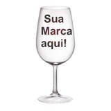 2 Taças  De Vidro Jateada Personalizada Presente Vinho 