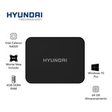 Mini Pc Hyundai Intel N4020 4gb 64gb Windows 10 Pro