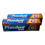 Kit De 2 Pastas Dentales Adhesiva Fixodent Plus