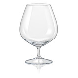 Set 6 Copas Cognac Cristal Viola Bohemia