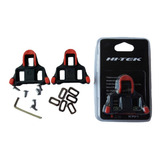 Placas Hi-tek Ruta Shimano Negro/rojo Arneses Y Allen