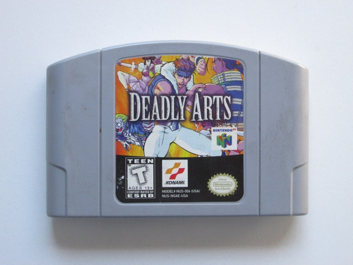 Deadly Arts Original Nintendo 64 Ntsc Nus-usa