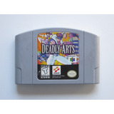 Deadly Arts Original Nintendo 64 Ntsc Nus-usa