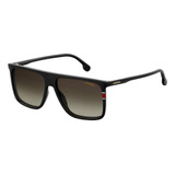 Carrera Gafas De Sol Ca172s-0807-ha-5814 - Marco Negro, Lent