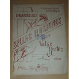Partitura Bellas Ilusiones Vals Piano Boston Gerardo Metallo