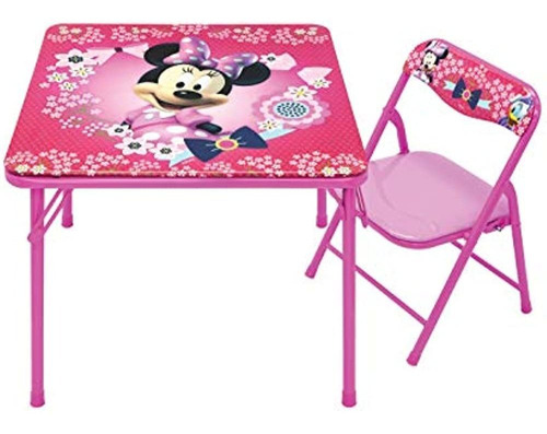 Minnie Mouse Flores Y Arcos Jr Juego De Mesa De Actividades 