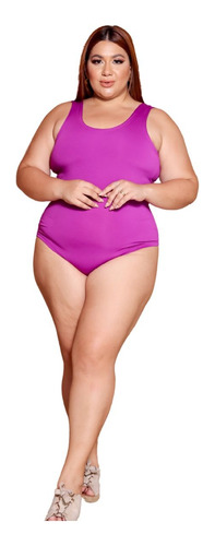 Body Plus Size Lycra Alta Compressão