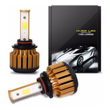 Par Lâmpada Ultra Led Headlight Hb3 9005 35w 12v 7200lm