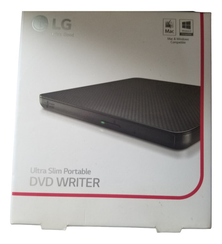 Dvd LG Ultra Slim Dvd Writer Sp80nb60