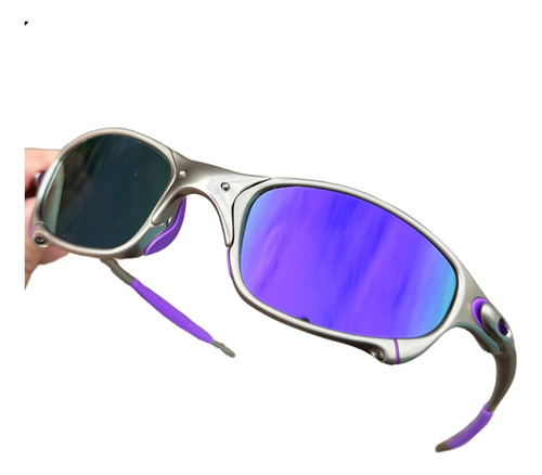 Óculos De Sol Juliet Proteção Uv400 Plasma Luxo Ferro