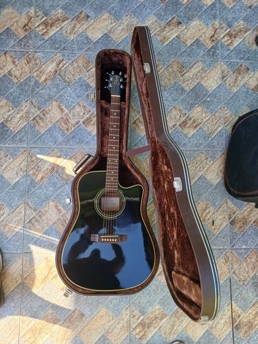 Violão Takamine Eg531c Preto Com Case