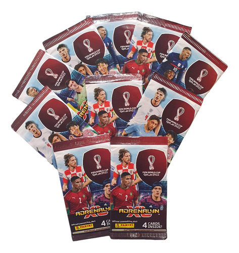 10 Sobres De 4 Cartas Adrenalyn Xl Fifa World Cup Qatar 2022