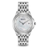 Bulova Classic Diamond 96p174 Reloj Mujer 31mm