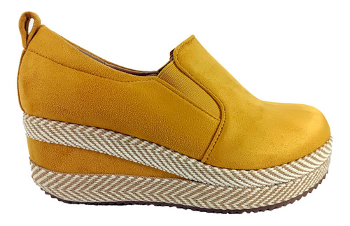 Zapato De Mujer Panchita 1212-4 Amarillo