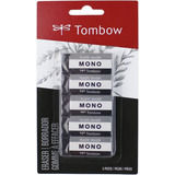 Borrador Negro Mono Pequeño Pack De 5 #57327 Original