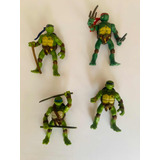 Figuras Tmnt 4 Tortugas Ninja Playmates Año 2006 Originales