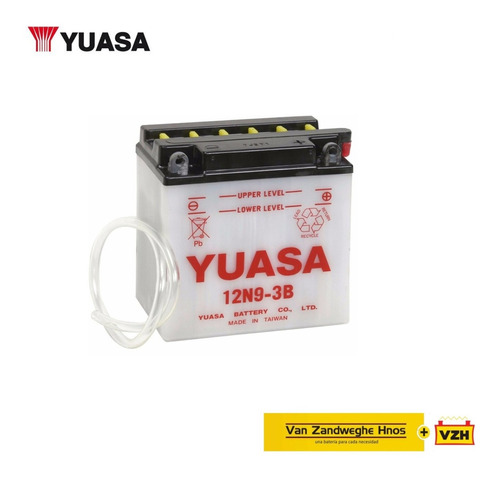 Bateria Moto 12n9-3b Yuasa Original 12v 9ah