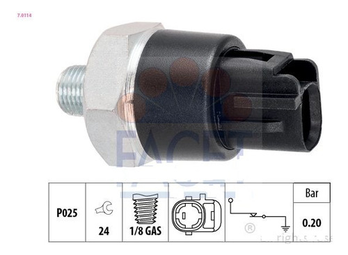 Sensor Presion Aceite Toyota Pickup Previa Rav4 Sienna P395 Foto 6