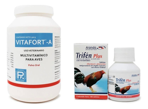 Trifen Plus 100 Tabletas + Vitafort A 500 Gr