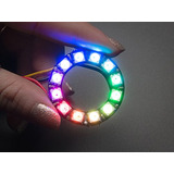 Anillo Neopixel Adafruit - 12 Led Rgb 5050 Con