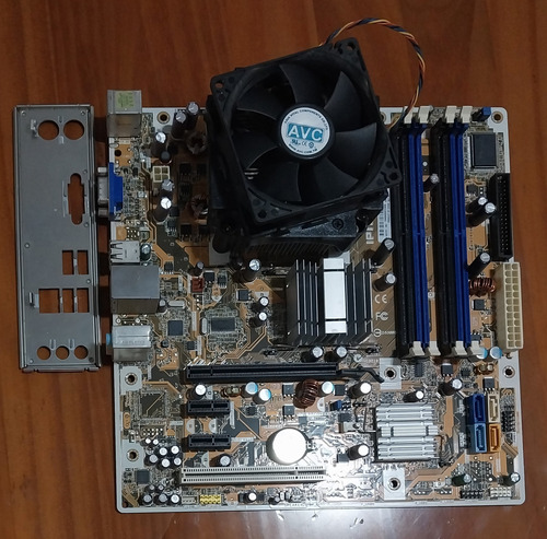 Motherboard Socket 775 Asus Ipibl-lb + Core 2 Duo E7300