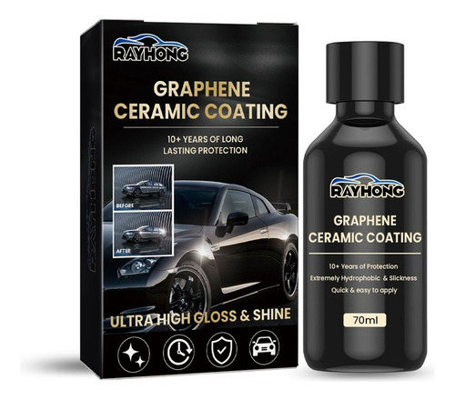 Revestimiento Cerámico De Grafeno Para Automóviles (70 Ml)