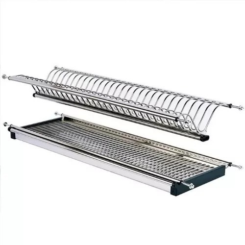 Escurreplatos Alacena Para Modulo 800 Mm Acero Inox Brz