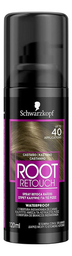 Schwarzkopf Root Retouch Castaño Oscuro 120 Ml 